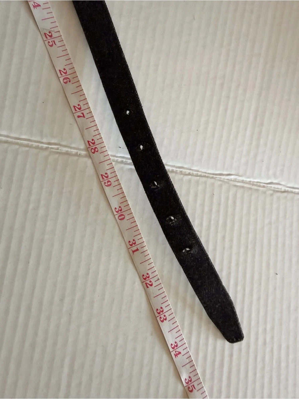 Dolce & Gabbana Reversible Black Denim and burgundy leather belt